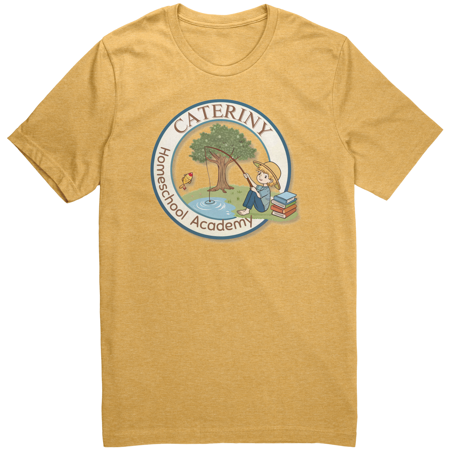 Mens_Tee-_Cateriny_Heather_Yellow_Gold_Front_Mockup.png