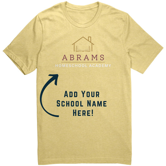 Men's Homeschool Shirt- "Abrams"