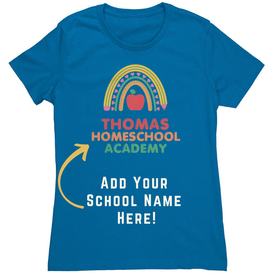 Women's Homeschool Shirt- "Thomas"